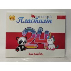 Пластилін Тетрада 24 кольорів /370г