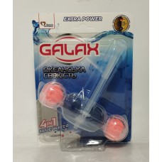 Акція Засіб для унітазів Кульки Galax 4в1 Океанська свіжість /55гр