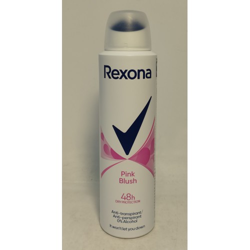 Акція Дезодорант спрей Rexona жіночий Pink blush (рожева пудра)150мл
