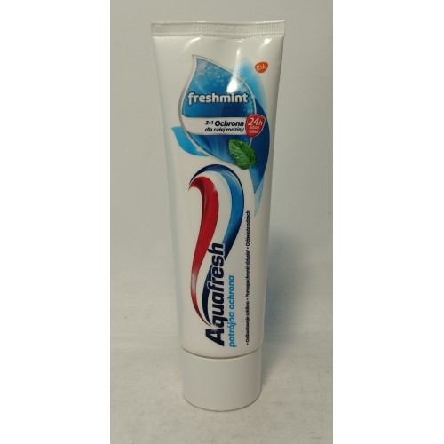 Зубна паста Aguafresh Freshmint (освіж.-м`ятна) без упаковки /75мл