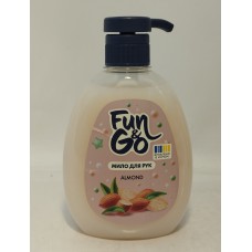 Акція Мило рідке дозатор Fun&Go Almond /300мл