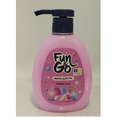 Акція Мило рідке дозатор Fun&Go Bubble Gum /300мл