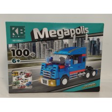 Конструктор КВ4006 100 елемент. Megapolis
