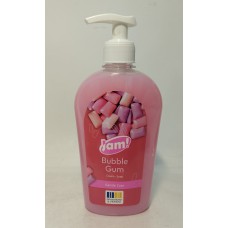 Акція Мило-крем рідке дозатор Jam Bubble Gum з гліцерином /325г