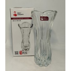 Ваза для квітів cкло під хрусталь Red cherry 19см FP069