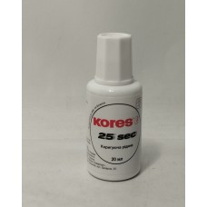 Коректор рідкий Kores 25 секунд К66817 /20мл