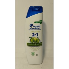 Акція Шампунь Head & Shoulders 2в1 яблучна свіжість для жирн. /330мл